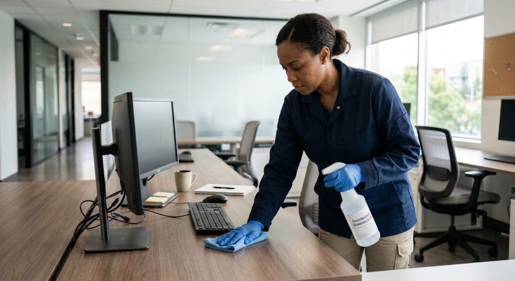 Professional office cleaning service
