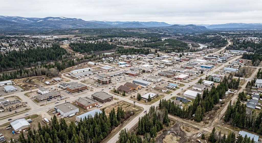 Northern British Columbia landscape and communities
